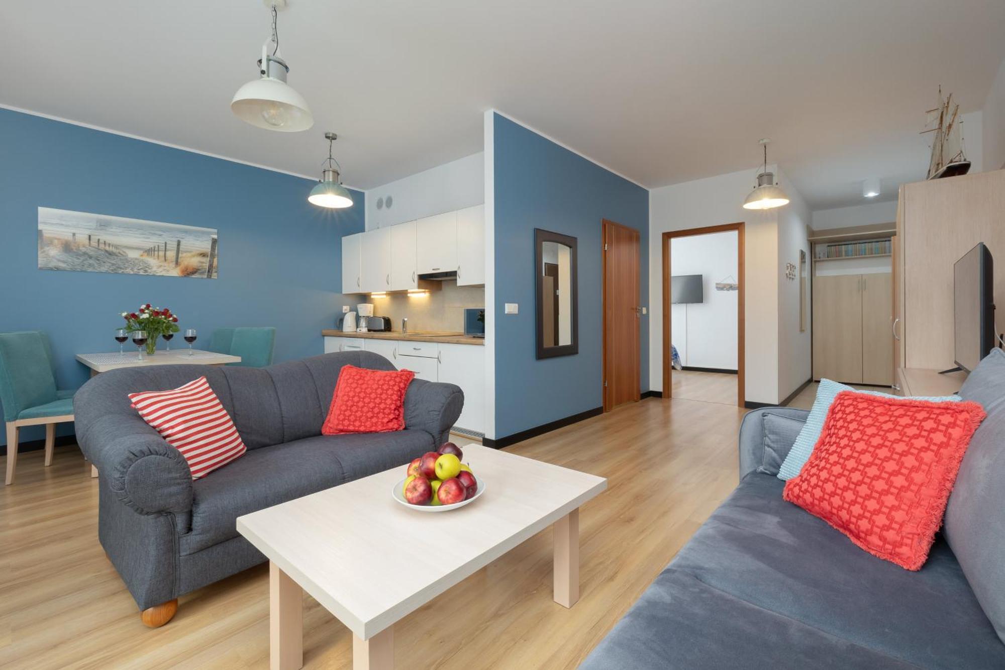Aquamarina Apartment With Terrace - Close To The Beach - By Renters ミエンジズドロイェ エクステリア 写真